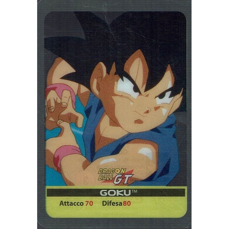 Lamincards Dragon Ball GT Edibas Serie Smeraldo Goku 135 Gd24