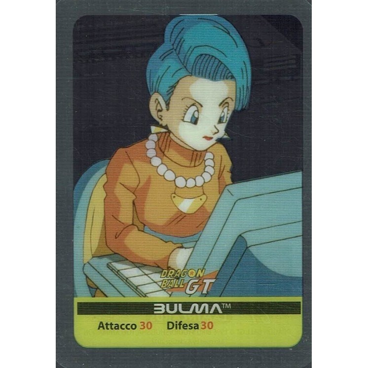 Lamincards Dragon Ball GT Edibas Serie Smeraldo Bulma 133 Gd24
