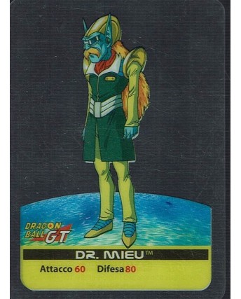 Lamincards Dragon Ball GT Edibas Serie Smeraldo Dr. Mieu 105 Gd24