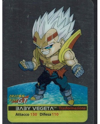 Lamincards Dragon Ball GT Edibas Serie Smeraldo Baby Vegeta 101 Gd24