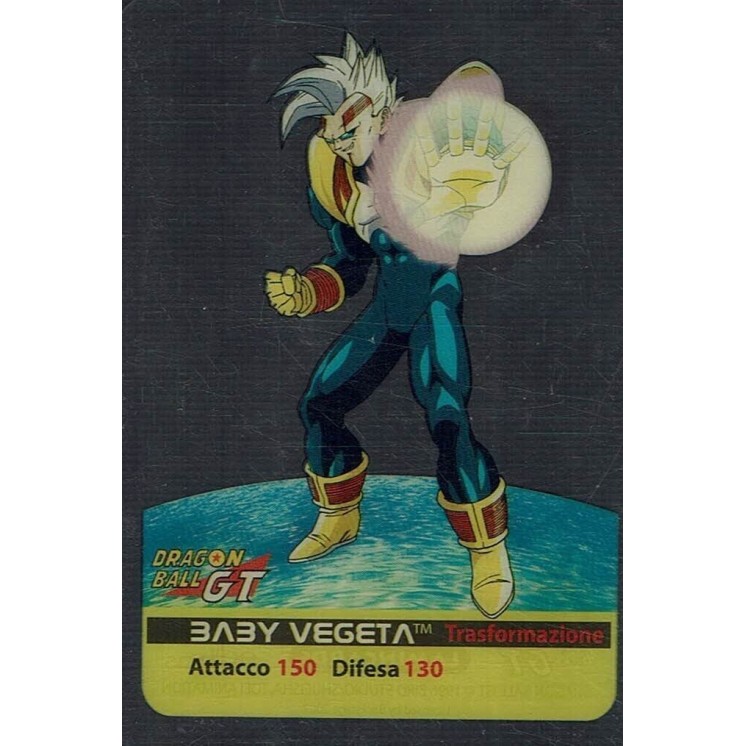 Lamincards Dragon Ball GT Edibas Serie Smeraldo Baby Vegeta 99 Gd24