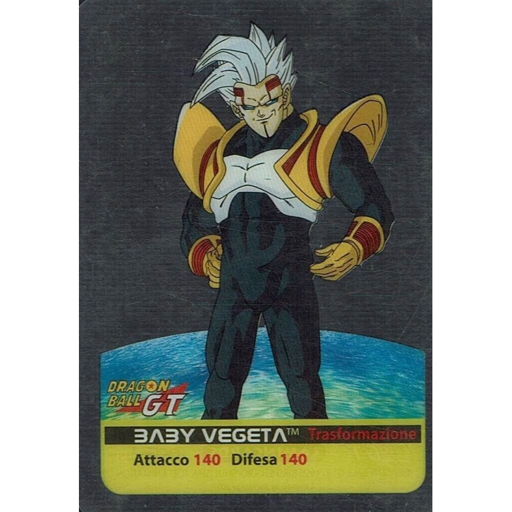 Lamincards Dragon Ball GT Edibas Serie Smeraldo Baby Vegeta 96 Gd24