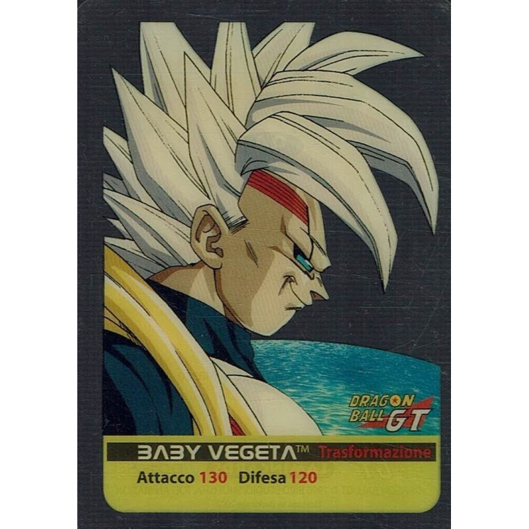 Lamincards Dragon Ball GT Edibas Serie Smeraldo Baby Vegeta 94 Gd24