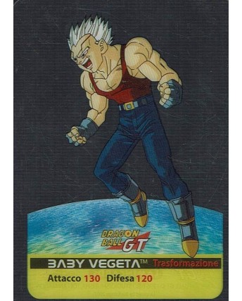 Lamincards Dragon Ball GT Edibas Serie Smeraldo Baby Vegeta 93 Gd24