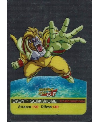 Lamincards Dragon Ball GT Edibas Serie Smeraldo Baby Scimmione 92 Gd24