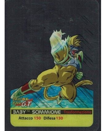 Lamincards Dragon Ball GT Edibas Serie Smeraldo Baby Scimmione 91 Gd24