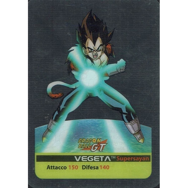 Lamincards Dragon Ball GT Edibas Serie Smeraldo Vegeta 85 Gd24