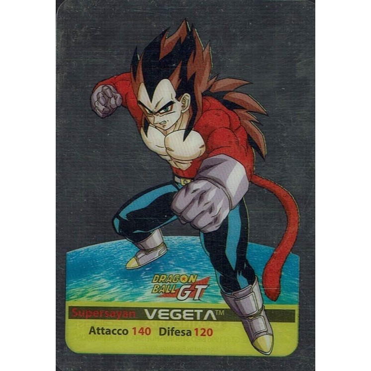 Lamincards Dragon Ball GT Edibas Serie Smeraldo Vegeta 83 Gd24