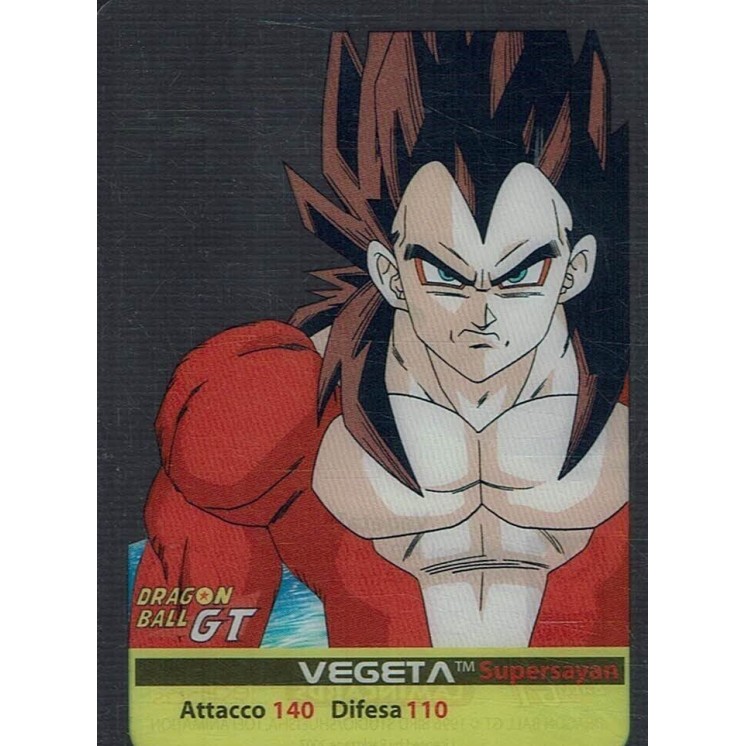 Lamincards Dragon Ball GT Edibas Serie Smeraldo Vegeta 82 Gd24