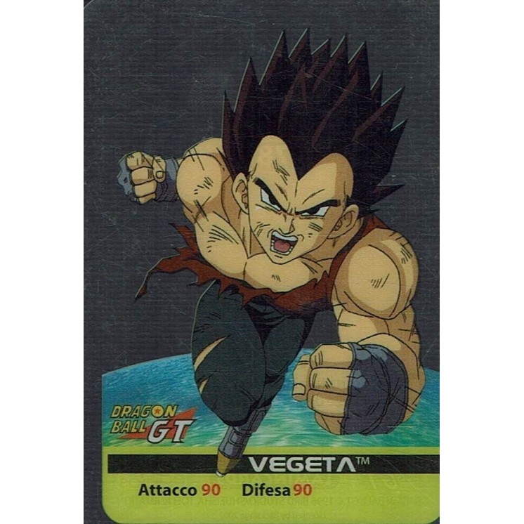 Lamincards Dragon Ball GT Edibas Serie Smeraldo Vegeta 78 Gd24