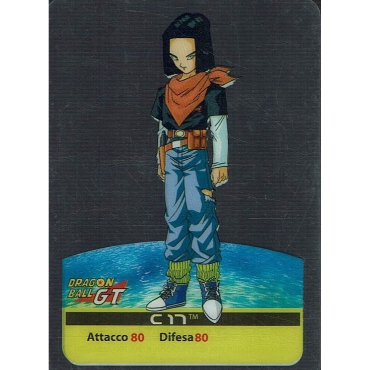 Lamincards Dragon Ball GT Edibas Serie Smeraldo C 17 75 Gd24
