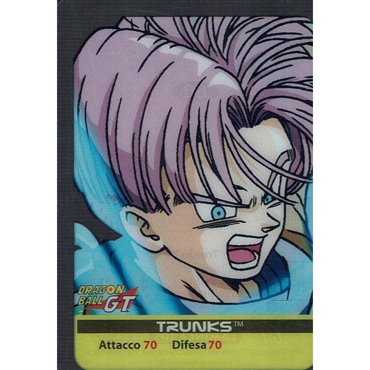 Lamincards Dragon Ball GT Edibas Serie Smeraldo Trunks 60 Gd24