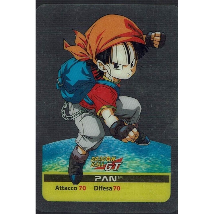 Lamincards Dragon Ball GT Edibas Serie Smeraldo Pan 53 Gd24