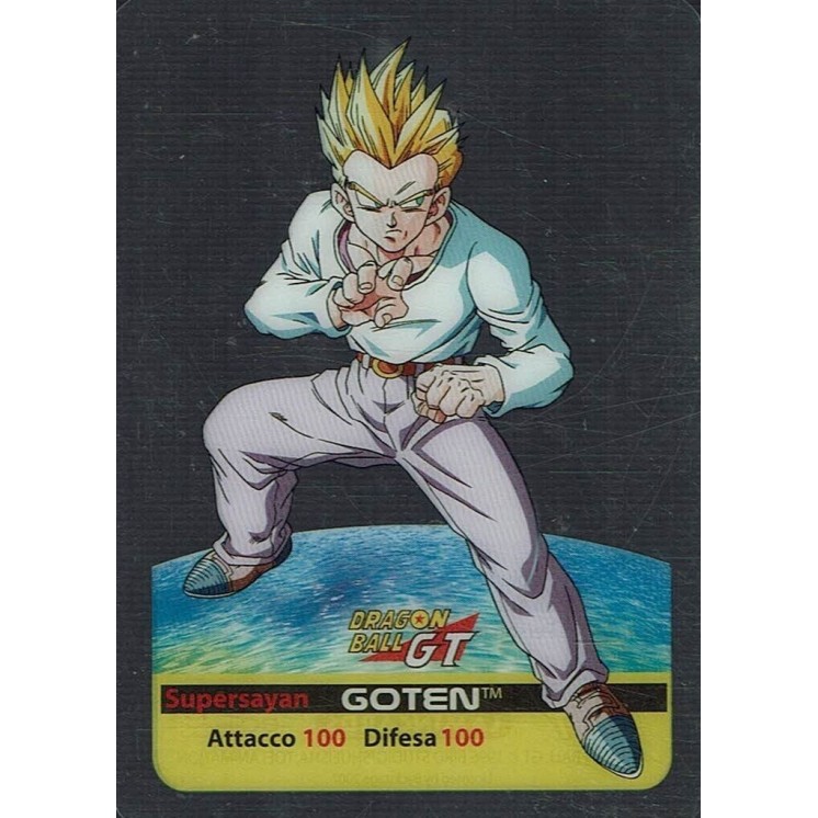 Lamincards Dragon Ball GT Edibas Serie Smeraldo Goten 49 Gd24