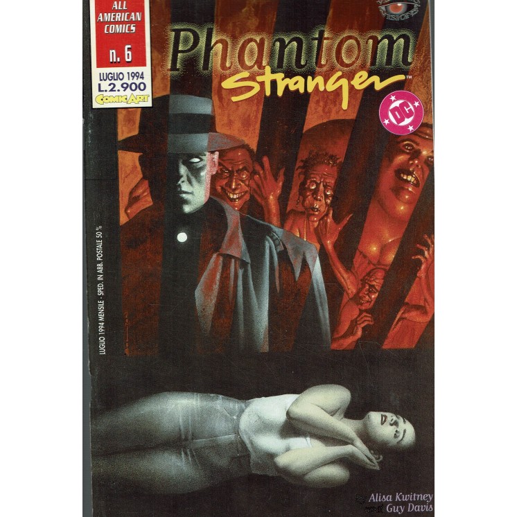 All American Comics  6 Phantom stranger ed. Comic Art SU45