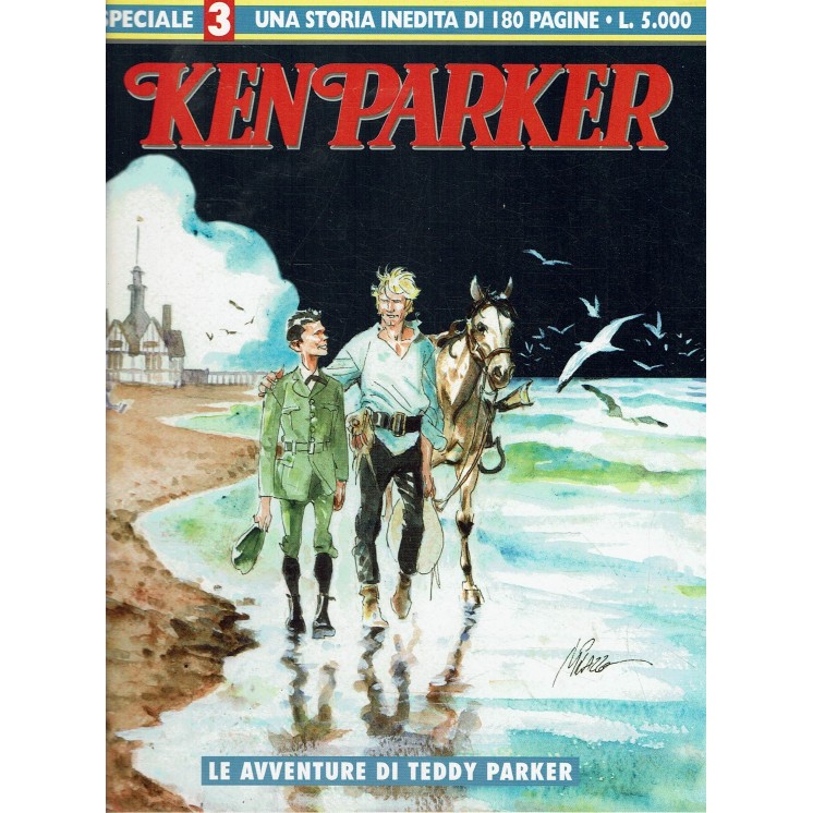 Ken Parker speciale 3 avventure di Teddy Parker di Milazzo ed. Bonelli BO09