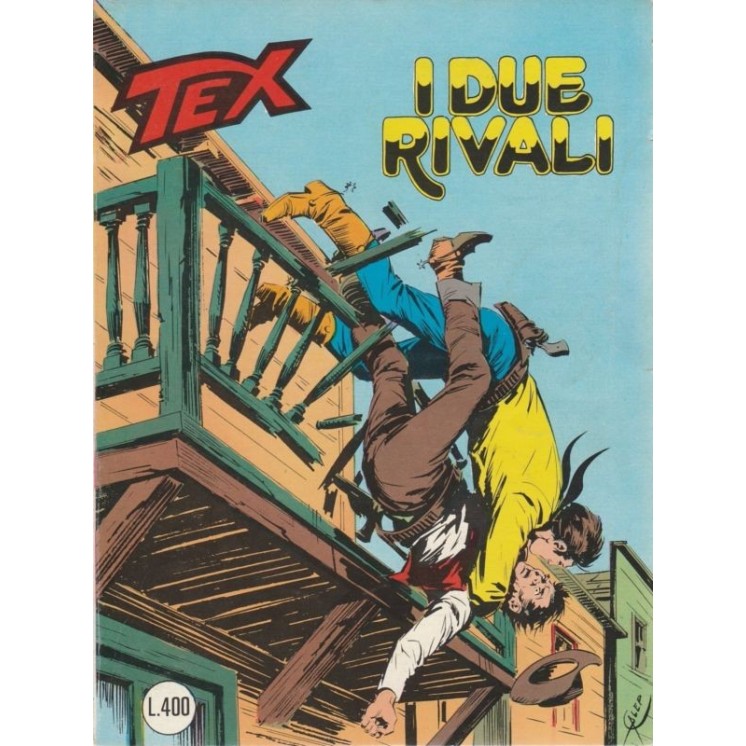 Tex 214 Prima Edizione - i due rivali ed. Bonelli  