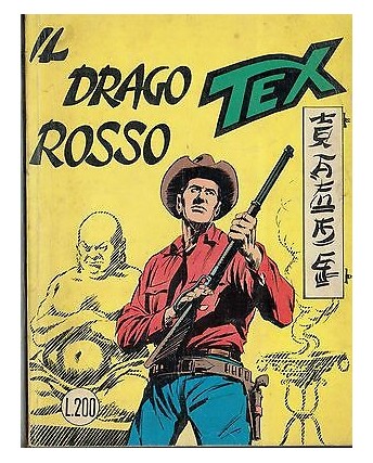 Tex  79 prima edizione Lire 200 il drago rosso ed. Bonelli BO11