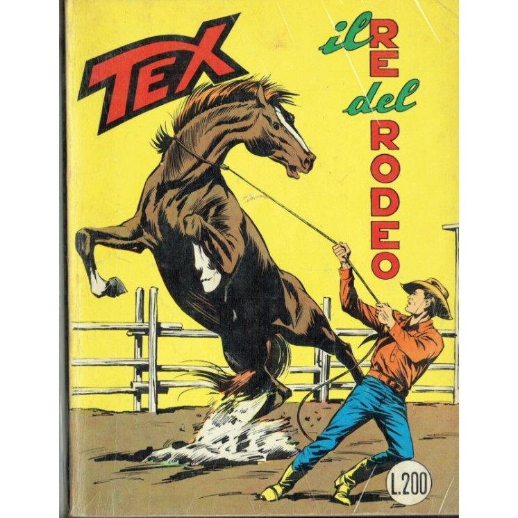 Tex  84  prima edizione il Re del rodeo ed. Bonelli BO11