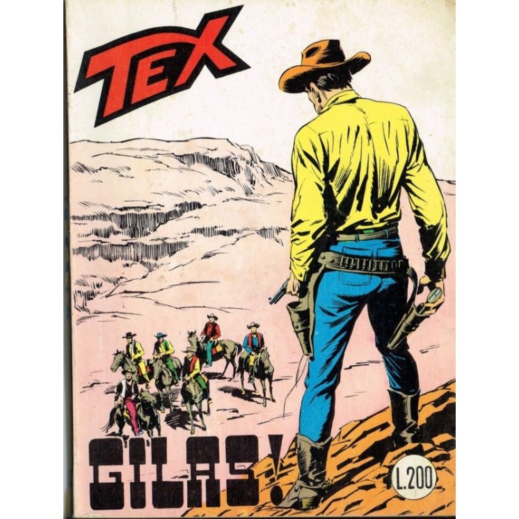 Tex 107 prima edizione Gilas! ed. Bonelli 