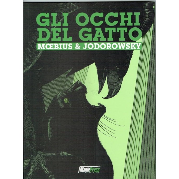 Gli Occhi del Gatto di Jodorowsky e Moebius ed.Magic Press ROVINATO FU41