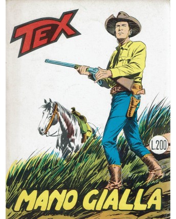 Tex  67 mano gialla prima edizione Lire 200 MG CONTINUA ed. Araldo BO11