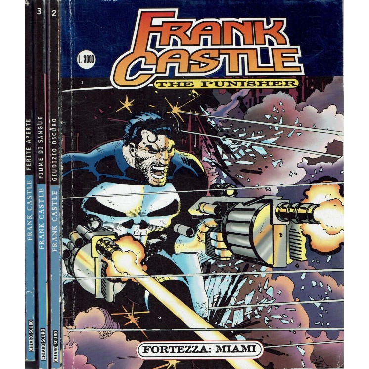 Frank Castle the Punisher serie COMPLETA 1/4 di Dixon ed. ChiaroScuro FU10