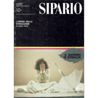 Sipario n. 338 lugl. 1974 il giardino di Strehler ed. Sipario FF11