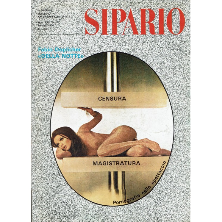 Sipario n. 357 feb. 1976 Fabio Doplicher della notte ed. Sipario FF11