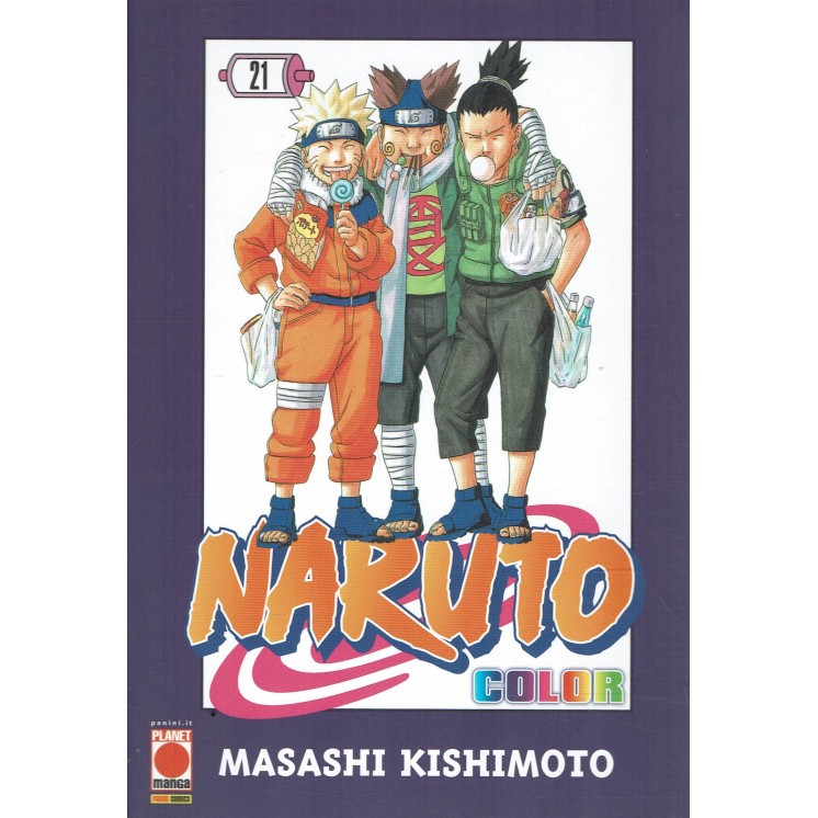 Naruto Color New Edition  21 di Masashi Kishimoto ed. Gazzetta dello Sport BO12