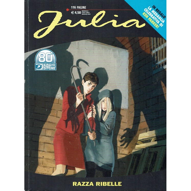 Julia n.272 razza ribelle di Giancarlo Berardi ed. Bonelli 