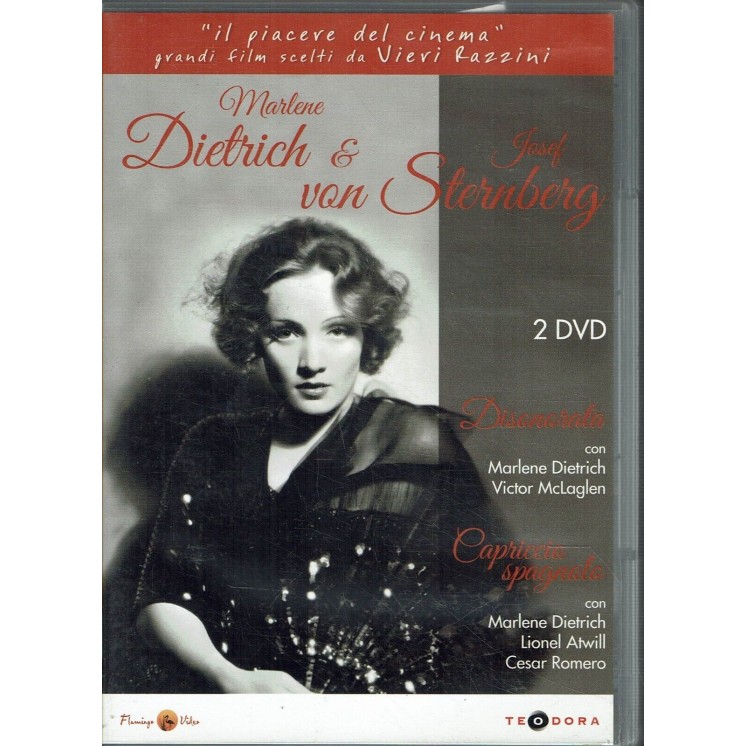 DVD Disonorata-Capriccio spagnolo 2 dischi ITA usato ed. Flamingo Video B32