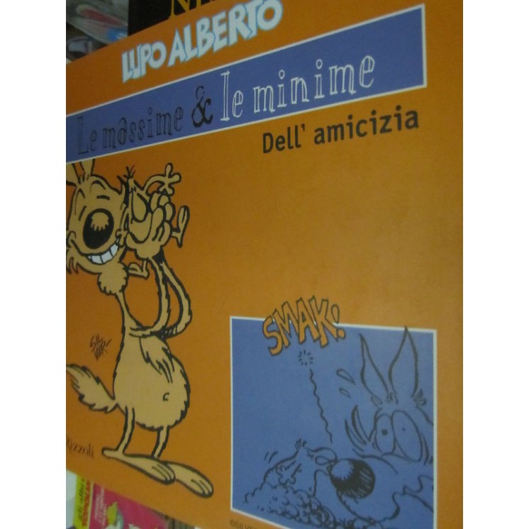 Lupo Alberto le massime e le minime dell'amicizia Rizzoli NUOVO sco...