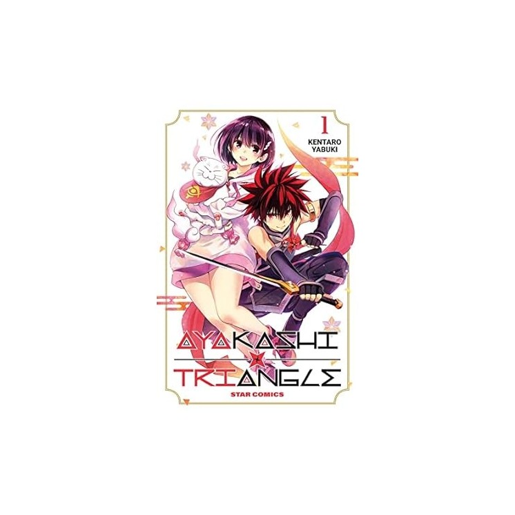 Ayakashi trinagle di Kentaro Yabuki USATO ed. Star Comics