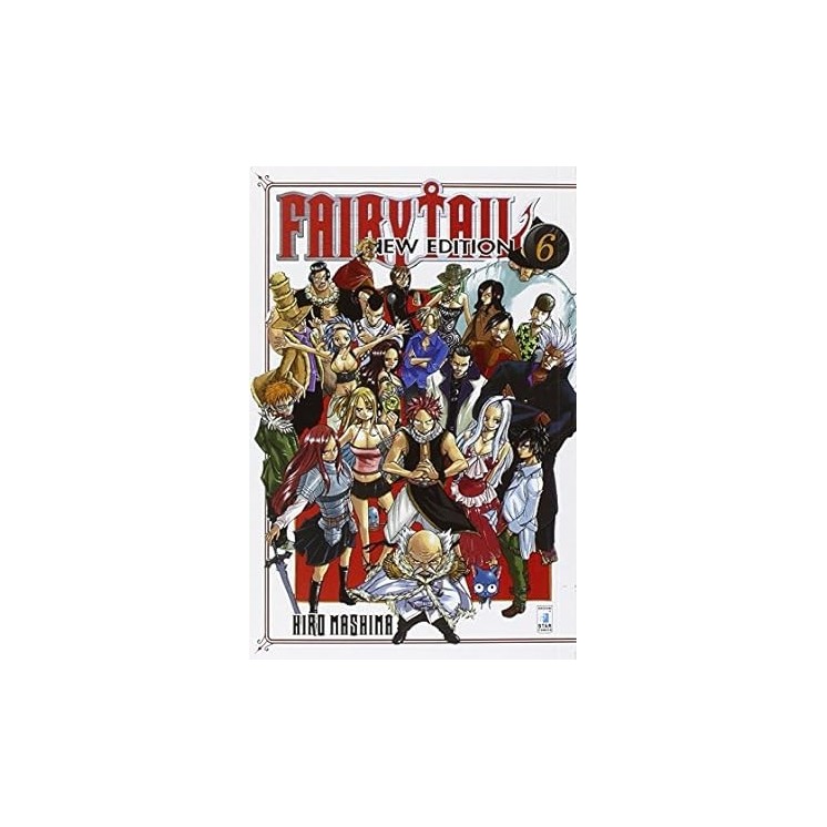 Fairy Tail New Edition  6 di H. Mashima USATO ed. Star Comics