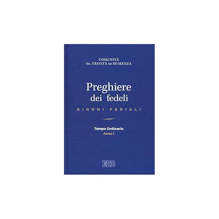 Preghiere dei fedeli giorni feriali NUOVO ed. EDB B29
