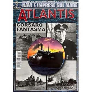 Navi e imprese mare Atlantis corsaro fantasma di Roggero ed. Delta SU43