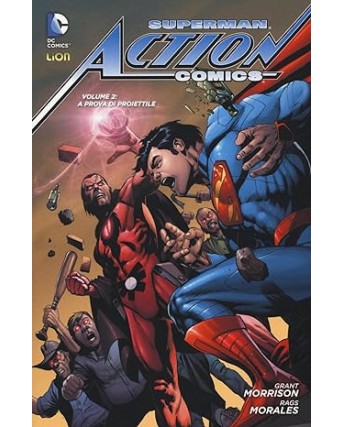 New 52 Limited 20 Superman action comics 2 di Morrison BROS. NUOVO ed. Lion SU55