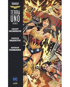 Grandi Opere Dc Wonder Woman terra uno 2 di Morrison CART. NUOVO ed. Lion SU55