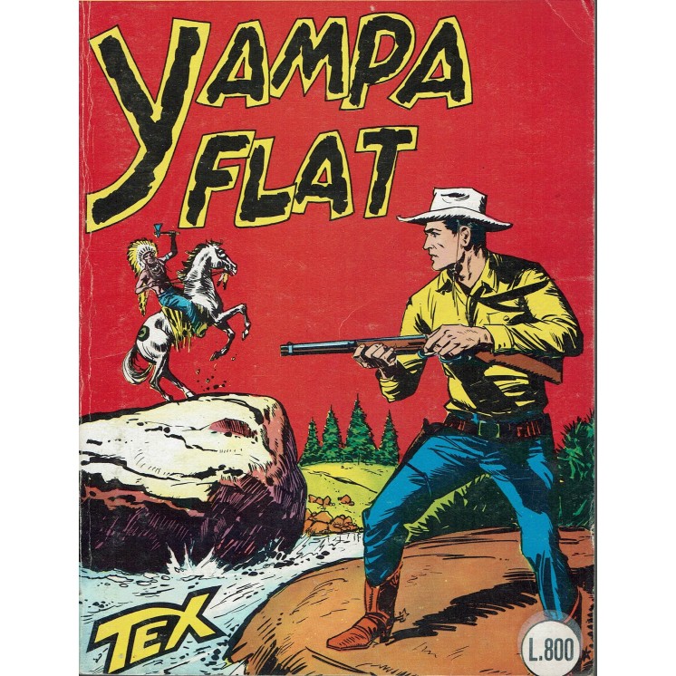 Tex Gigante  22 Yampa flat aut.2926 ed. Araldo BO09