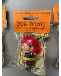 Portachiave Pok Pong Cool Girl NUOVO ed. Pok Pong Gd06