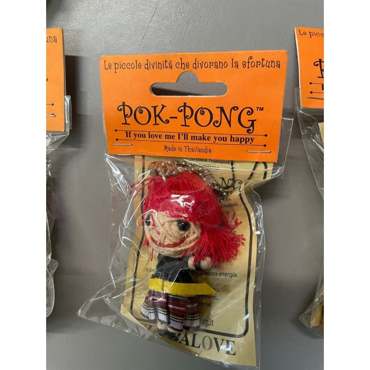 Portachiave Pok Pong Cool Girl NUOVO ed. Pok Pong Gd06
