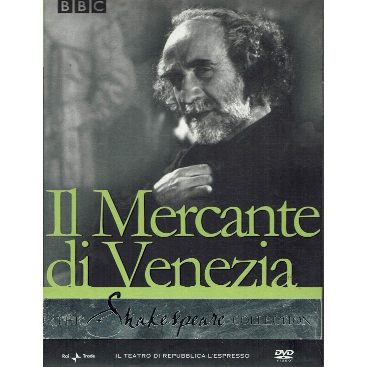 DVD Shakespere Collection : mercante Venezia EDIT. ITA usato ed. Espresso B06