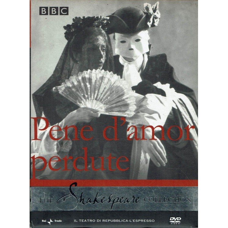 DVD Shakespere Collection : pene amore perdute EDIT. ITA usato ed. Espresso B06