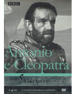 DVD Shakespere Collection : Antonio e Cleopatra EDIT. ITA usato ed. Espresso B06