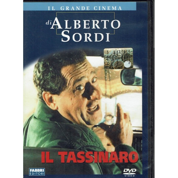 DVD Il grande cinema di Sordi : il tassinaro ITA usato editoriale ed. Fabbri B34