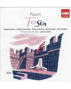 CD Tosca di Puccini 2 dischi usato ed. Emi B39