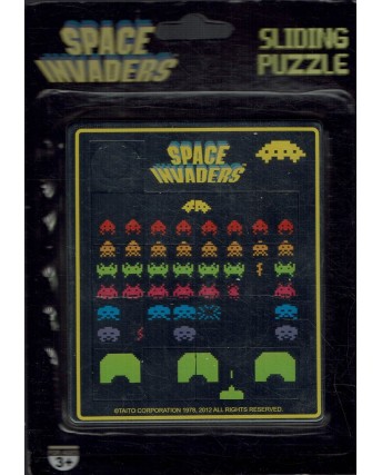 Space Invaders sliding puzzle NUOVO ed. 50 Fifty Gd09