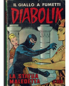 Diabolik  15 prima serie SODIP la statua maledetta ed. Astorina BO12