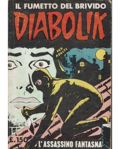 Diabolik   6 prima serie SODIP l'assassino fantasma ed. Astorina BO12